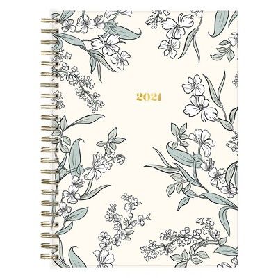 2021 The Everygirl Wirebound Planner Notes 5.875" x 8.625" Frosted Plastic Weekly/Monthly Tuberos... | Target