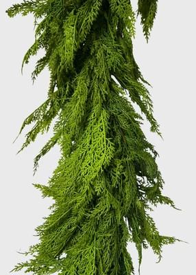Afloral™ Real Touch Deluxe Lebanon Cedar Garland - 96" | Afloral