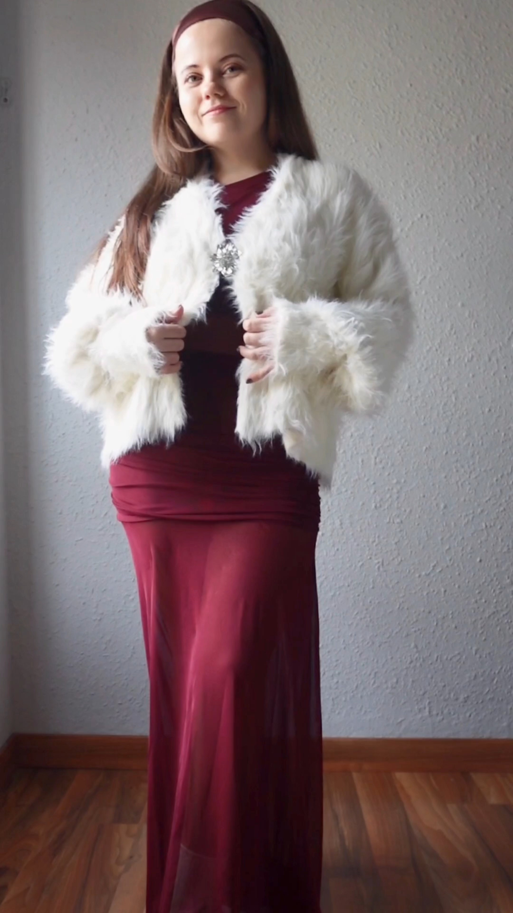 Urban faux mink soft white cardigan. It is very warm and Petite friendly.

#LTKFindsUnder50 #LTKPetite