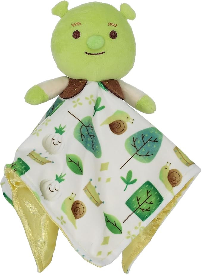 Shrek Blanky – Plush Shrek Head with Embroidered Facial Details – Made with Super Soft & Snug... | Amazon (US)