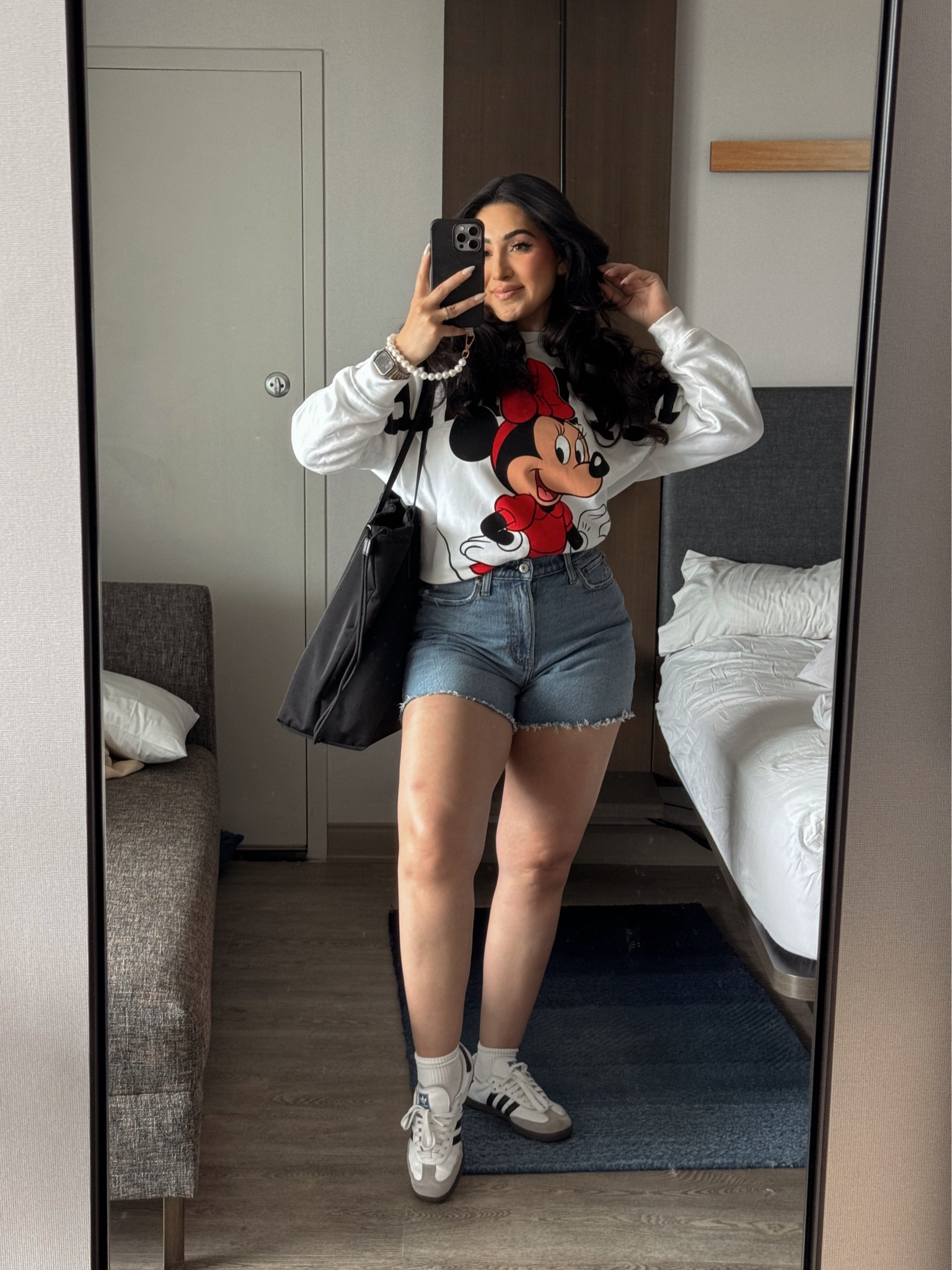 Casual and cute Disney fit! Also shorts are on sale!! Wearing size 27/4 

#LTKStyleTip #LTKFindsUnder50 #LTKSaleAlert