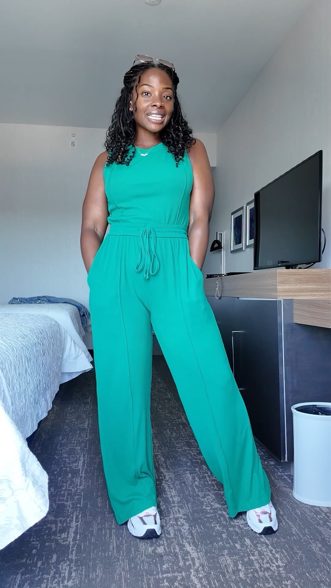Found the perfect travel set!! It’s so comfy. I'm wearing a large for a loose fit. 

#LTKTravel #LTKOver40 #LTKStyleTip