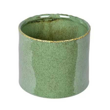 Vickerman 589632 - 4.25"" Pine Green Ceramic Pot (FQ199004) Home Decor Vases | Walmart (US)