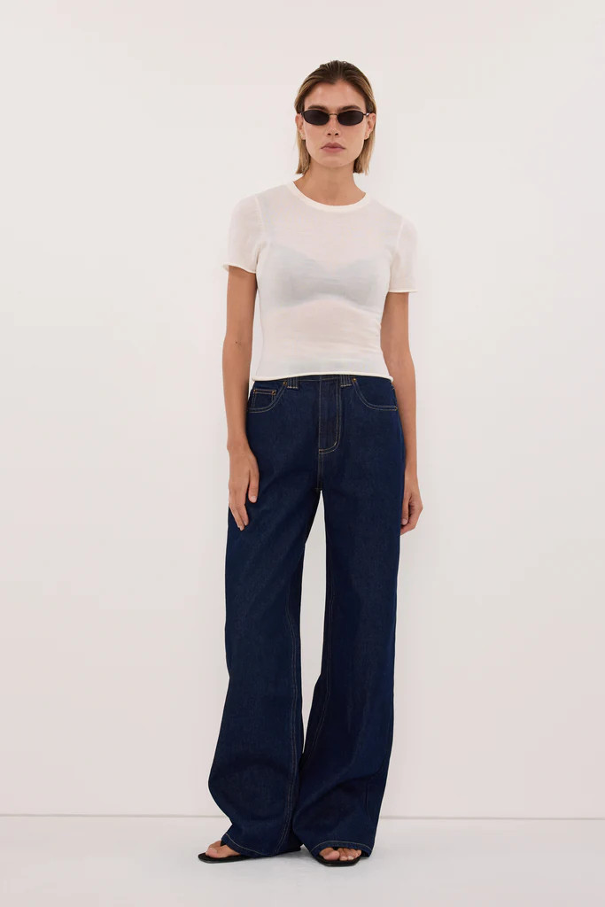 REAGAN 2.0 INDIGO TALL SLOUCHY JEAN | DISSH