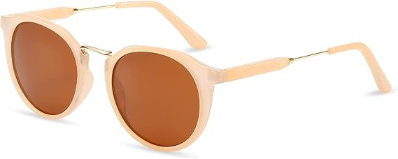 ZENOTTIC Polarized Sunglasses Vintage Classic Round Retro Sunglasses UV400 Metal Frame For Men Wo... | Amazon (US)