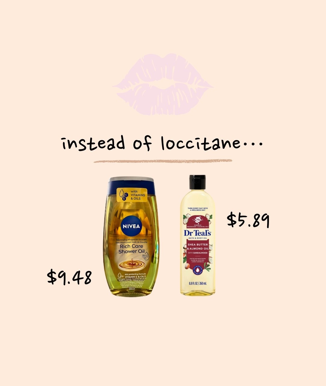The scent is not the same but these two products are the only thing I love ALMOST as much as loccitane! The consistency and idea of both is just about spot on! 

#lookforless #dupe

#LTKBeauty #LTKmorningroutine #LTKmomlife