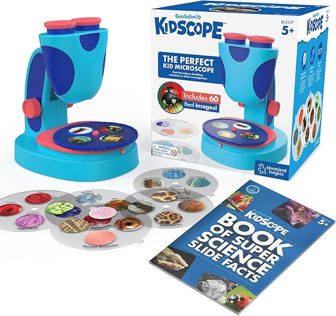 Educational Insights GeoSafari Jr. Kidscope, Kids Microscope, STEM Toy, Easter Basket Stuffers fo... | Amazon (US)
