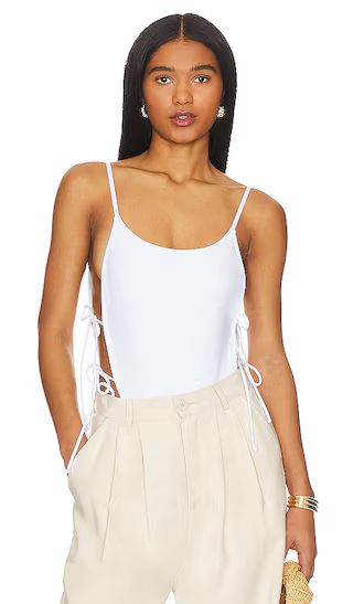 Rebecca One Piece in White | Revolve Clothing (Global)