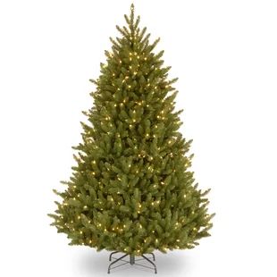 The Holiday Aisle® 7.5' Green Spruce Artificial Christmas Tree with 750 Lights with Stand | Wayf... | Wayfair North America