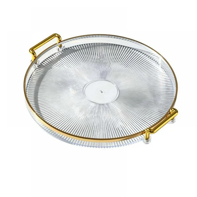 1Pc Light Luxury Phnom Penh round Amphora Tray Home Plastic Fruit Plate Dinner Plate Ins Water Cu... | Walmart (US)