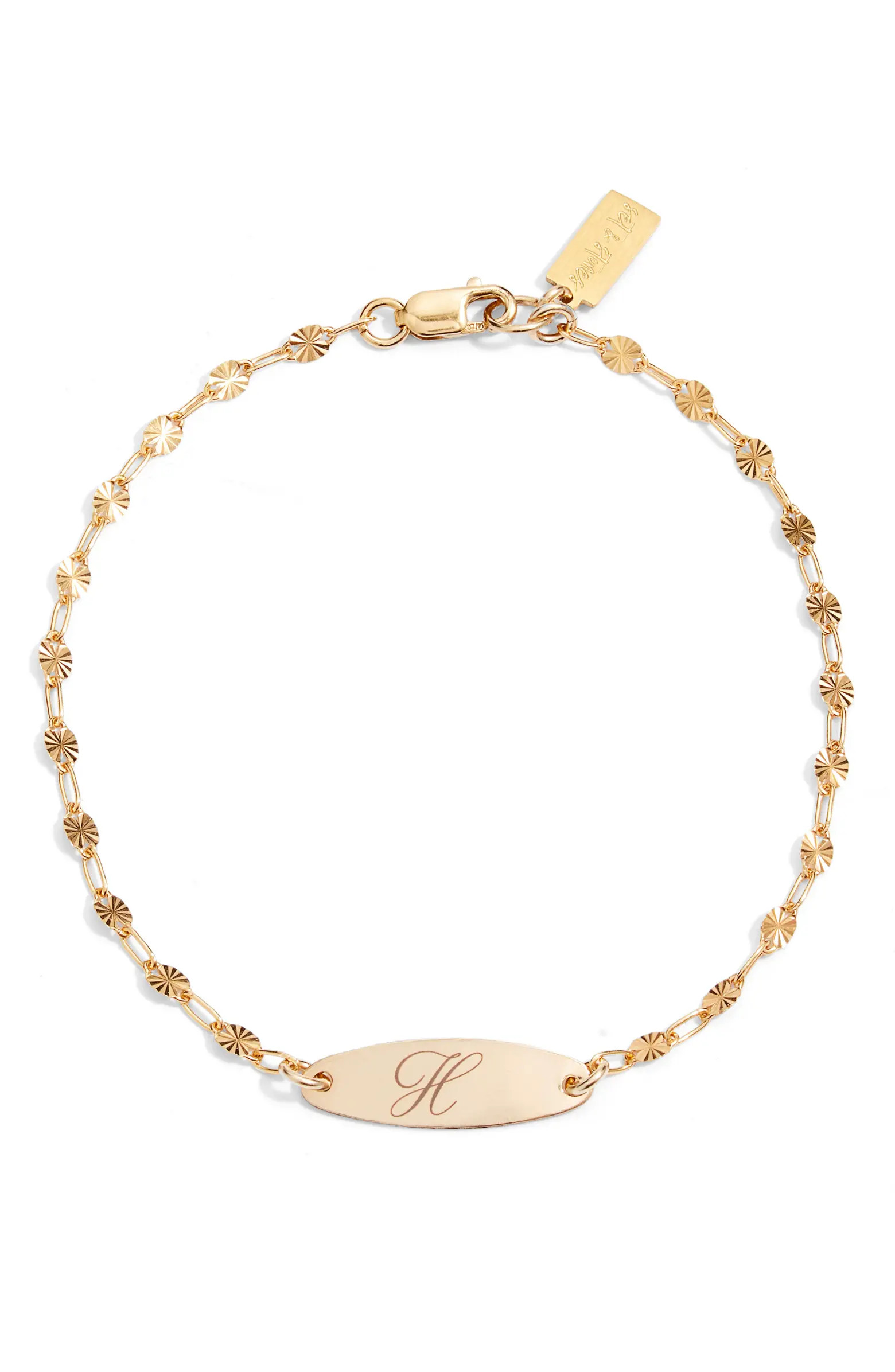 Bank Initial Bracelet | Nordstrom