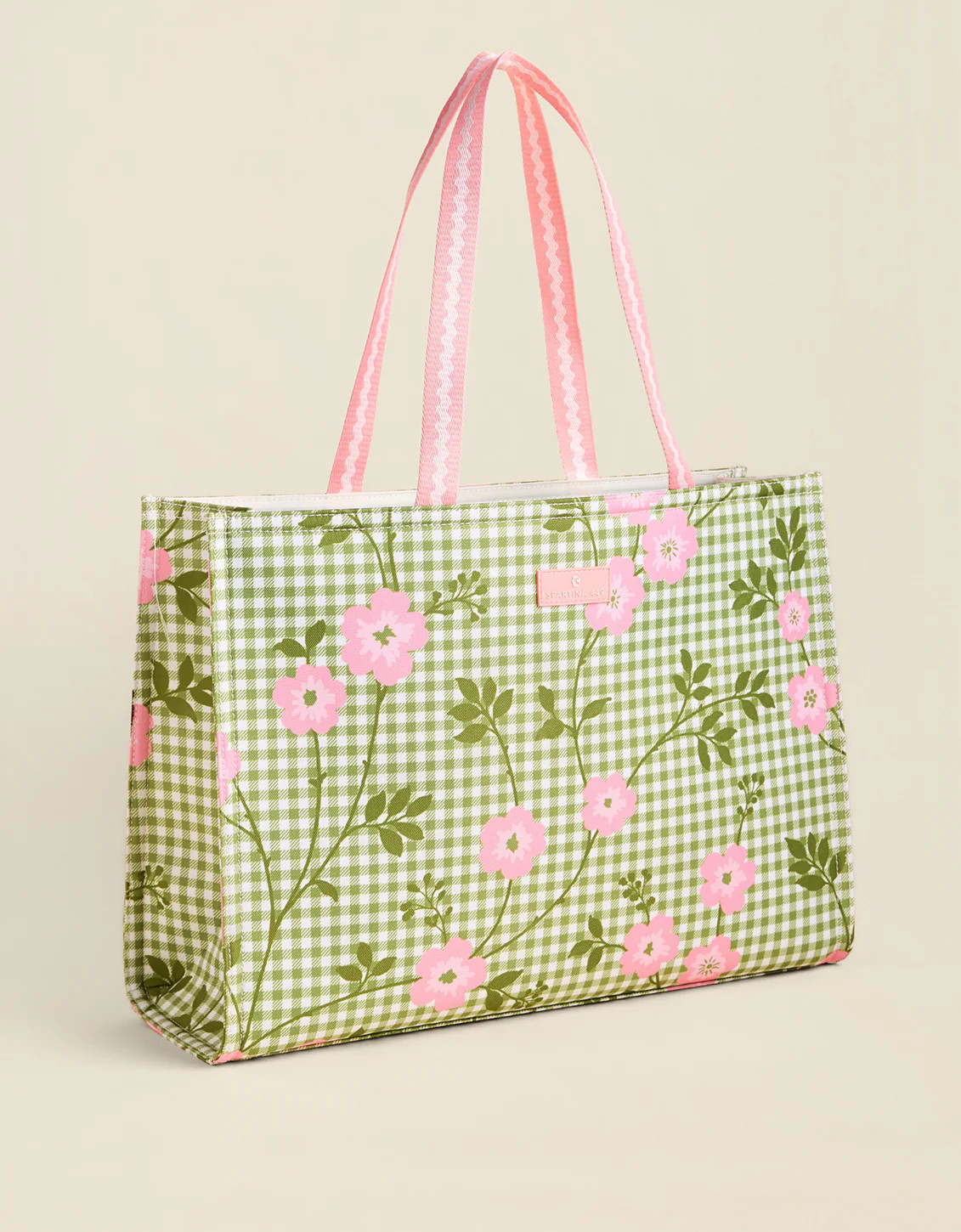 Market Tote Castillo Gingham | Spartina 449
