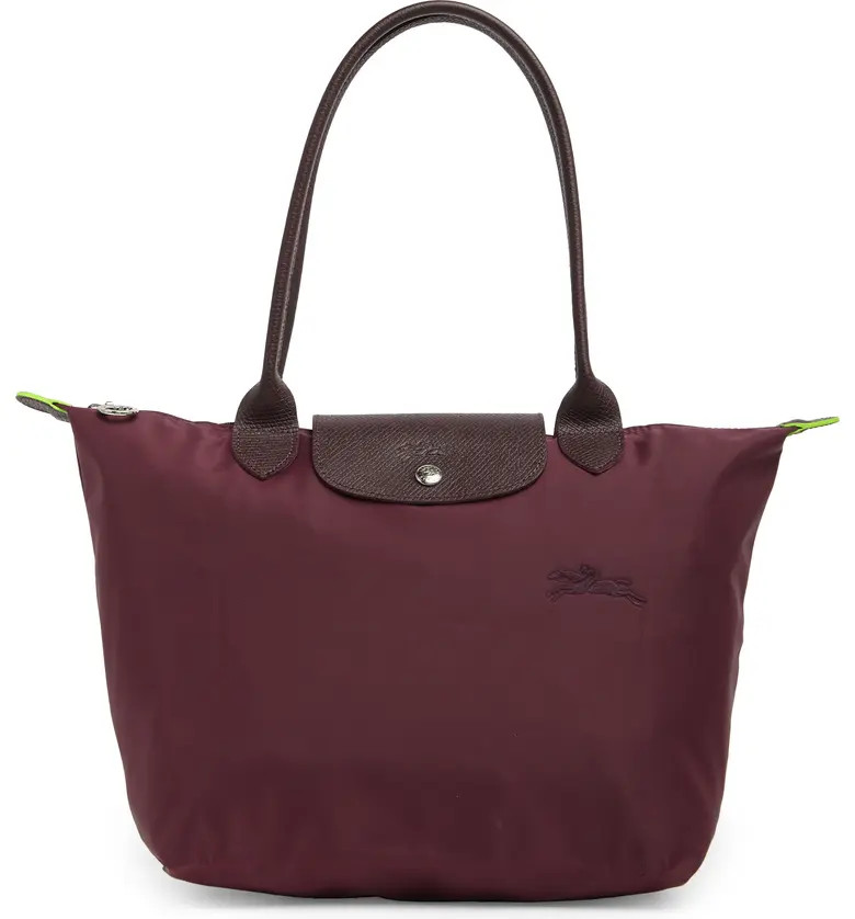 Longchamp Le Pliage Green Recycled Canvas Small Shoulder Tote Bag | Nordstrom | Nordstrom