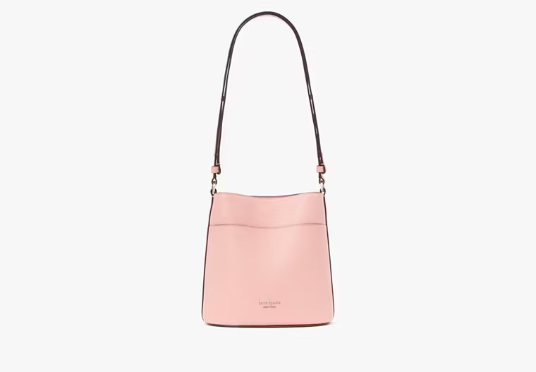 Kate Spade Leila Small Bucket Bag, Peachy Rose | Kate Spade Outlet