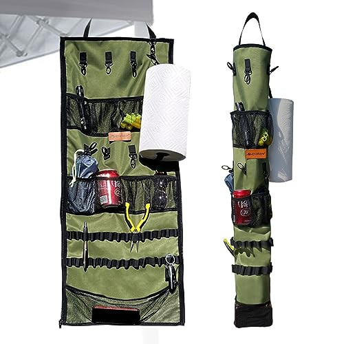 AYAMAYA Camping Hanging Organizer Storage for Tent, RV Camper, Picnic | Amazon (US)