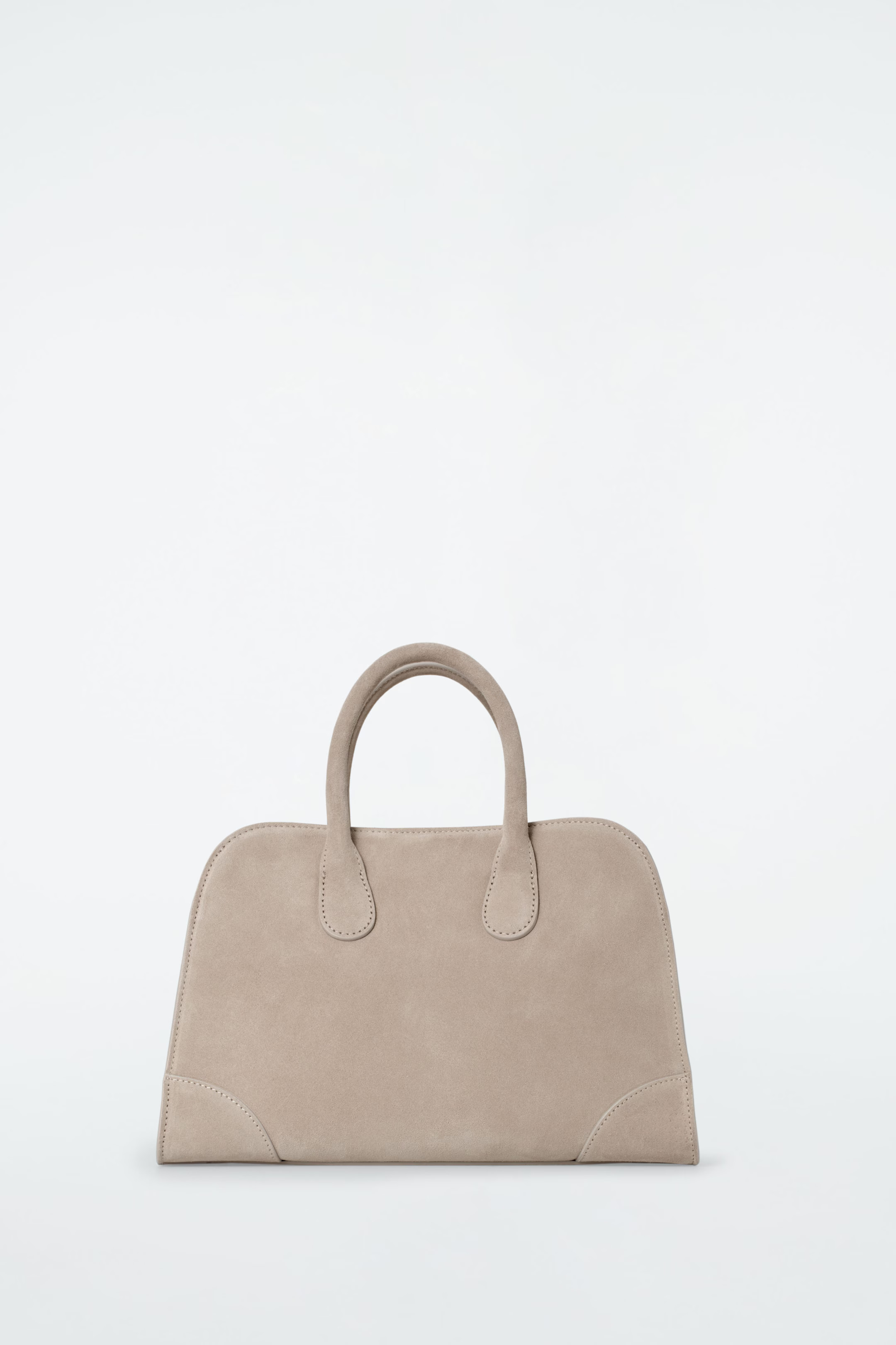 MINI STUDIO BOWLING BAG - SUEDE - SAND | COS US | COS (US)