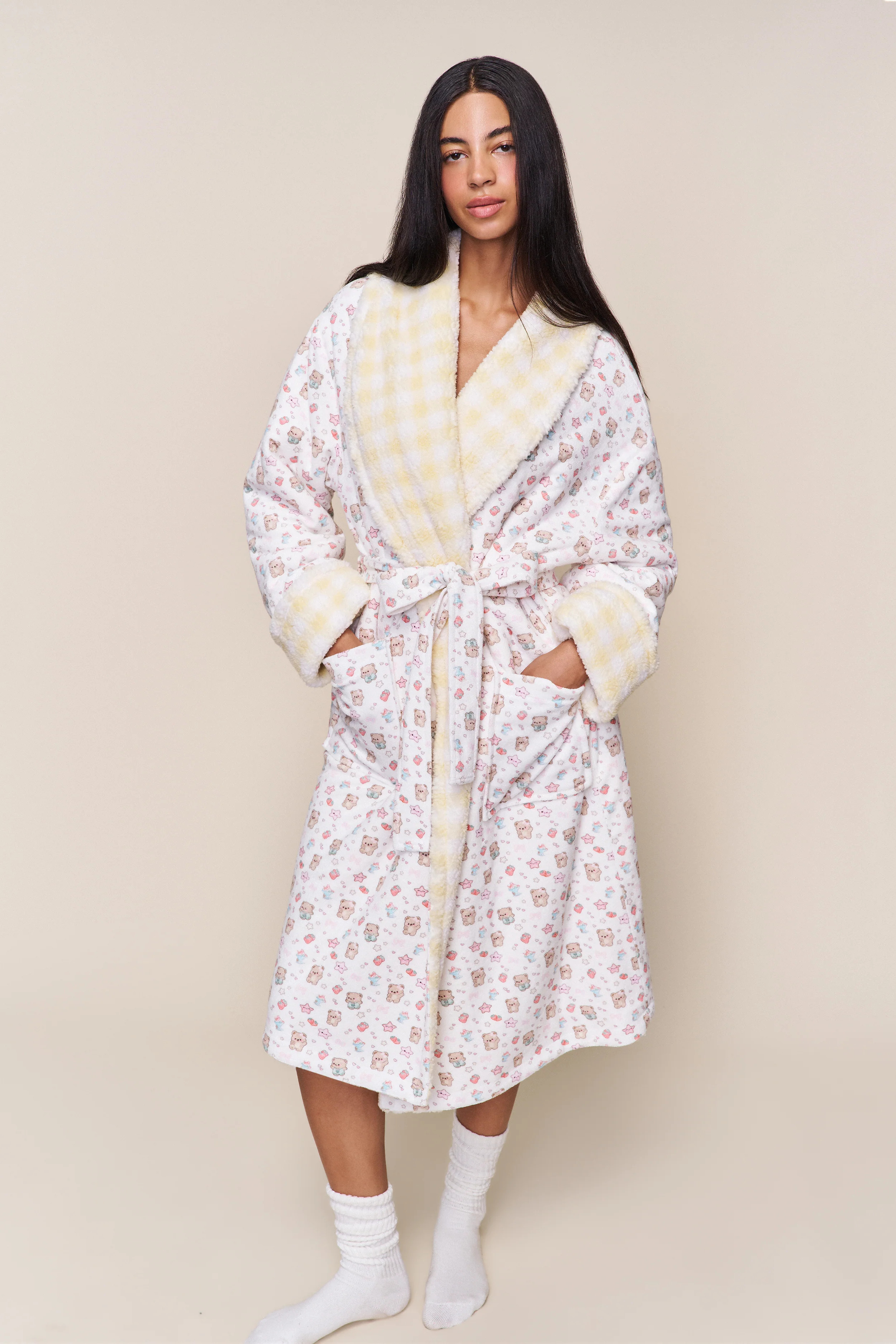 Cozy Cloud Reversible Robe | Danielle Guizio NY