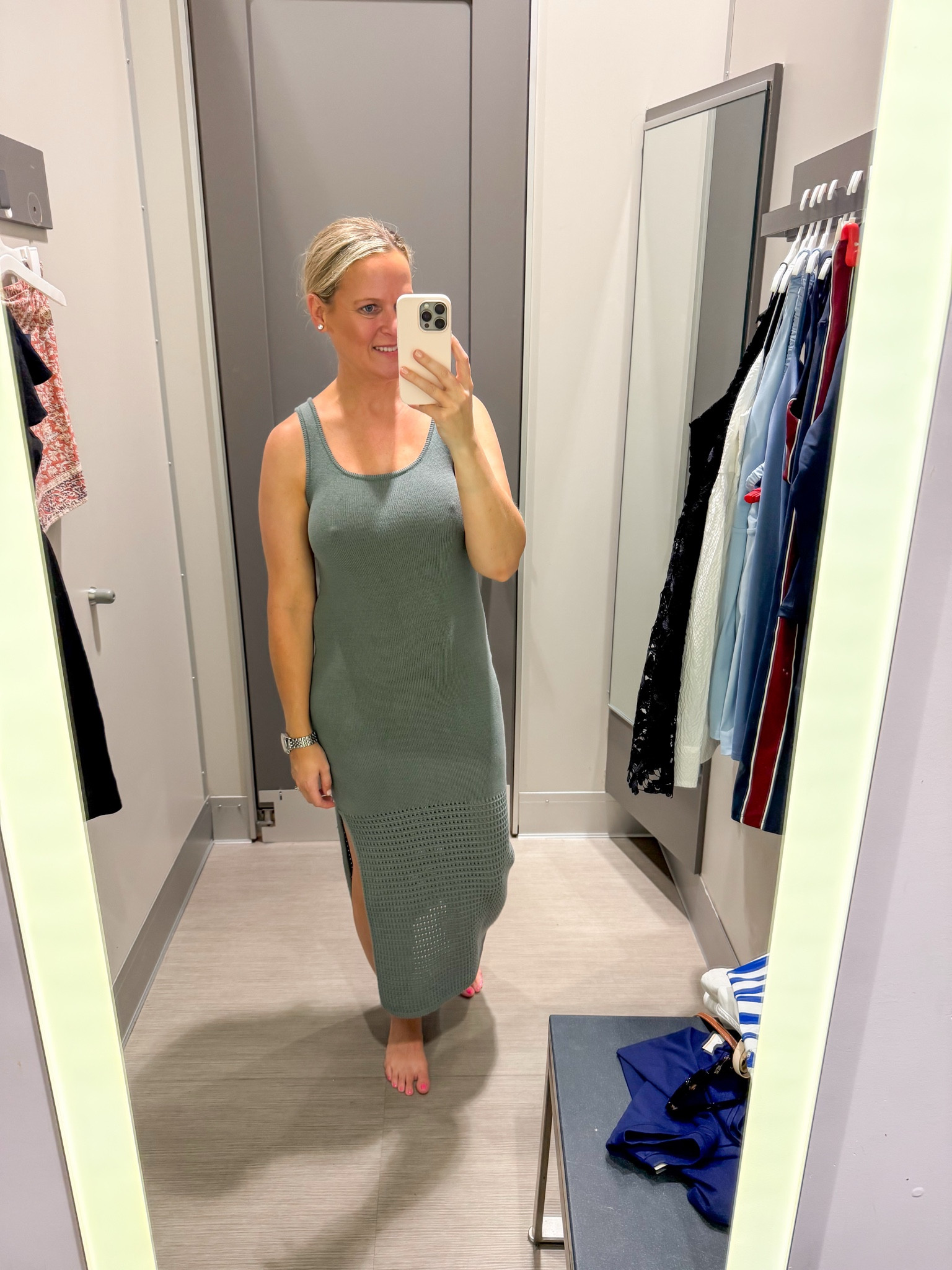 This lightweight sweater dress is a great transitional piece because you can wear it now and then later this fall with a jean jacket and boots. ✔️ 

Summer dresses, vacation dresses, vacation outfits, east coast summer, sandals, target dresses, East coast summer, whimsical dresses, sandals, vacation outfits, mesh ballet flat, wedding guest dress, summer dress, butter yellow, country concert outfit

#LTKFindsUnder50 #LTKOver40 #LTKStyleTip