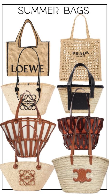 Summer bags 

#LTKStyleTip #LTKTravel #LTKItBag