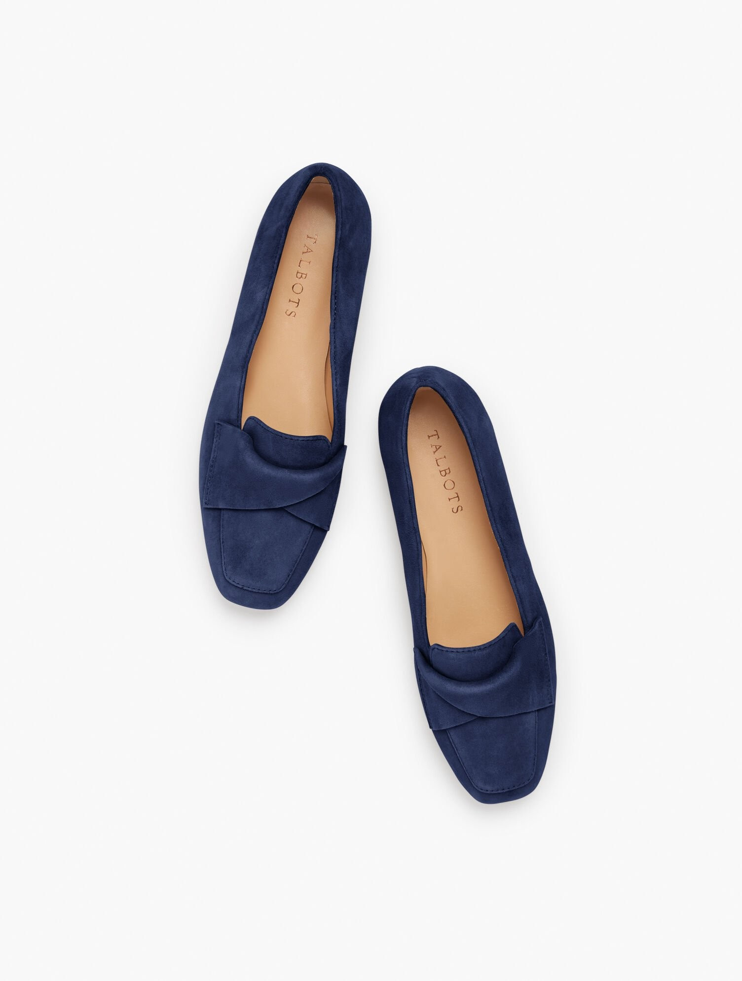 Stella Suede Flats - Twist Detail | Talbots