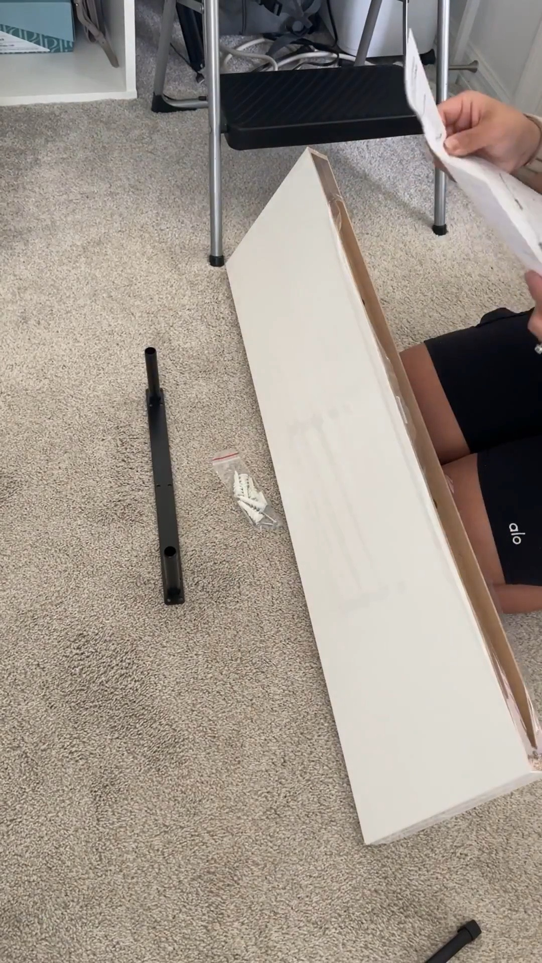 These floating shelves were perfect for this nook! These are 36”, nice quality and easy to install :)

#floatingshelves #office #officenook #bookshelf

#LTKFindsUnder50 #LTKHome