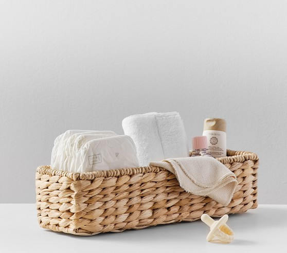 Savannah Seagrass Nursery Storage | Pottery Barn Kids