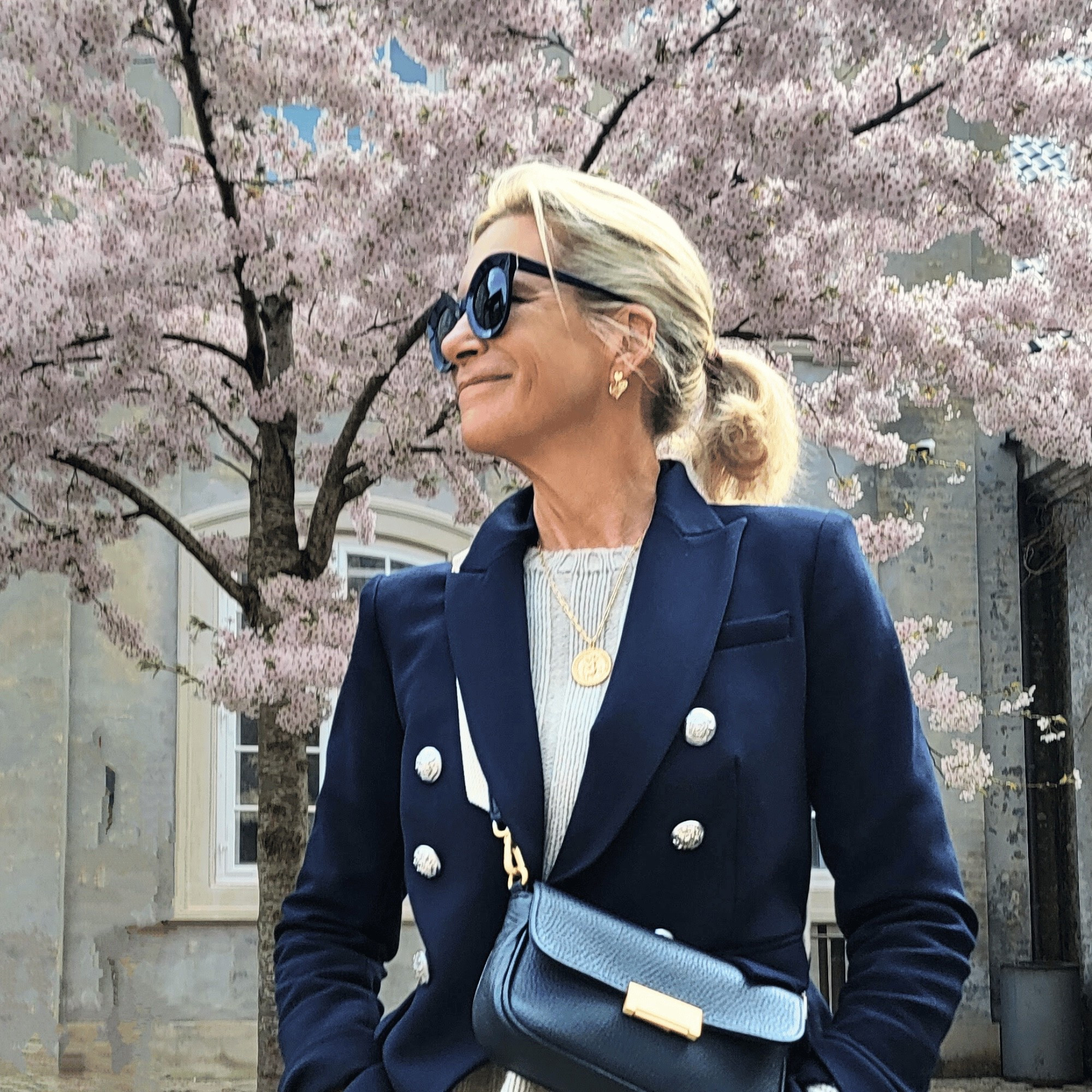 Greatest travel belt bag ever.  I wire it all over my European travels.  Paired with the miller Dickey blazer

#LTKootd #LTKOver40 #LTKTravel