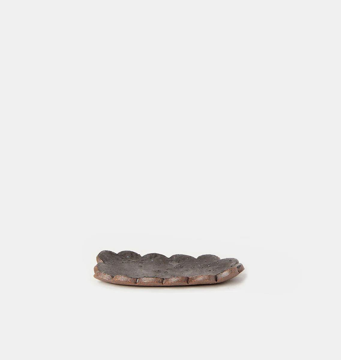 Dark Scalloped Dish | Amber Interiors