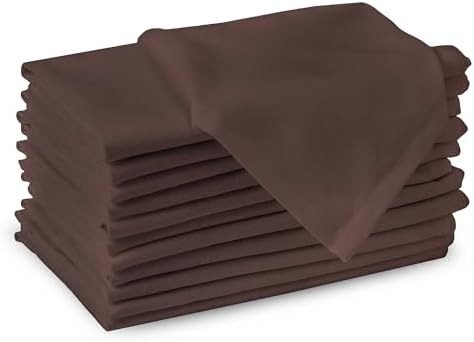 Encasa XO Cloth Napkins, Washable, Reusable Cotton 17"x17" | Amazon (US)
