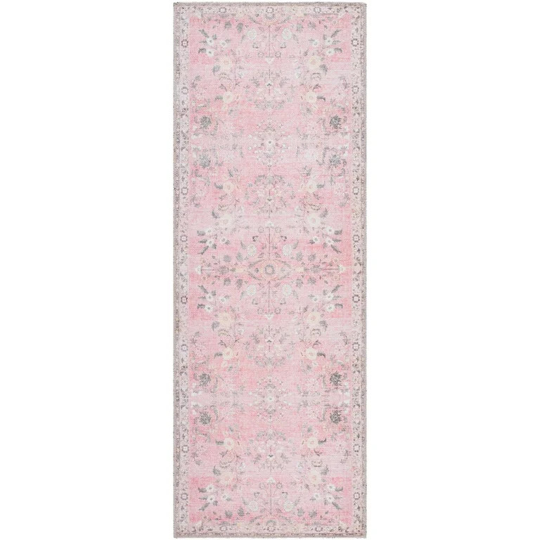 My Texas House Lucy Traditional Indoor Washable Runner Rug | Walmart (US)