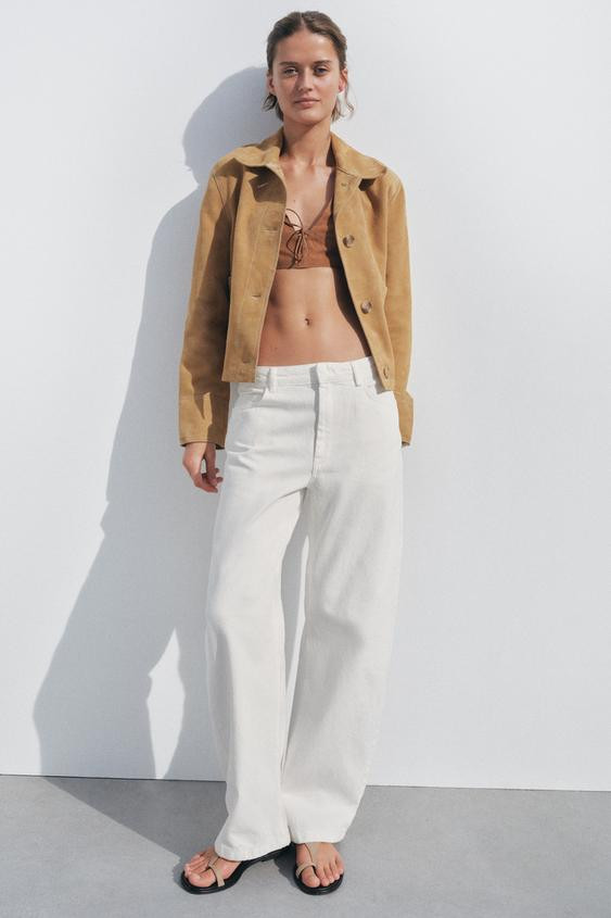 MID WAIST BARREL JEANS ZW COLLECTION | Zara US