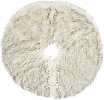 Nordstrom Serene Faux Fur Tree Skirt | Nordstrom | Nordstrom