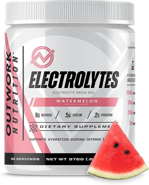 Outwork Nutrition Electrolytes Powder - Hydration Powder for Exercise Endurance & Muscle Cramp Re... | Amazon (US)