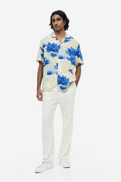 Relaxed Fit Patterned Resort Shirt | H&M (US + CA)