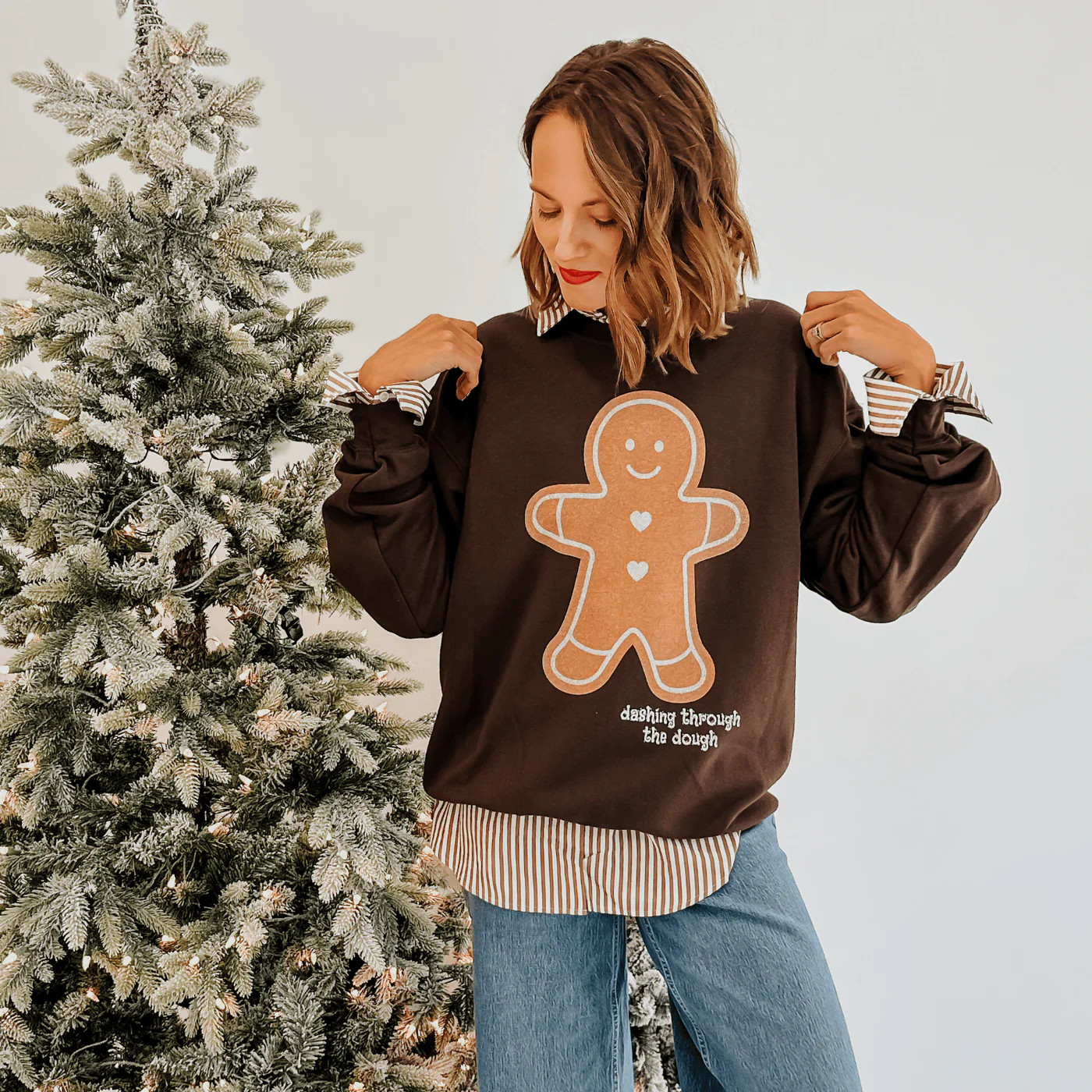 Dashing Dough Gingerbread Sweatshirt | Mountain Moverz