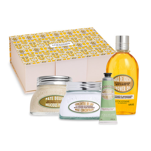 Coffret corps Amande Premium | L'OCCITANE | L'OCCITANE FR | L'Occitane FR