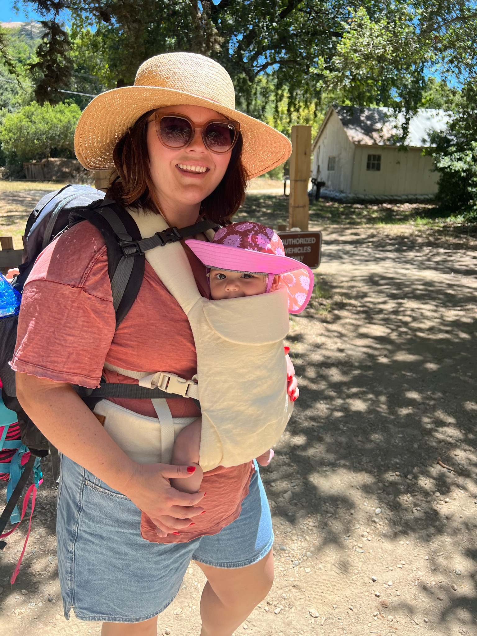 Big Sur adventures! My fav baby carrier in large-4x size (if between sizes go up), the BEST infant sun hat (linking exact from REI but also same hat in other colors on Amazon on sale), and my shorts! My shirt, sunnies and hat are all old🥲

#LTKActive #LTKFamily #LTKBaby