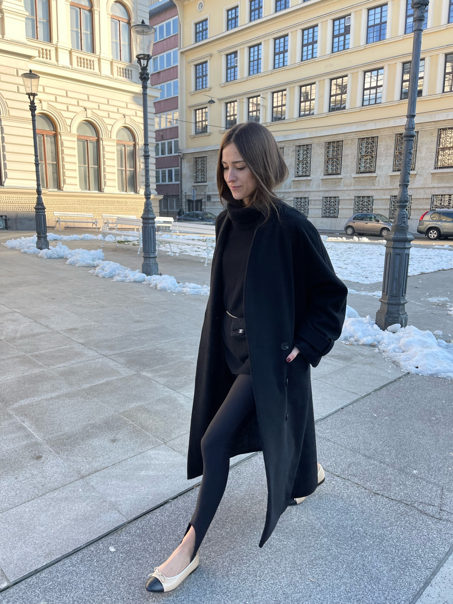 All about them details 🖤 #ootd #allblacklook #chanelflats 

#LTKstyletip #LTKeurope