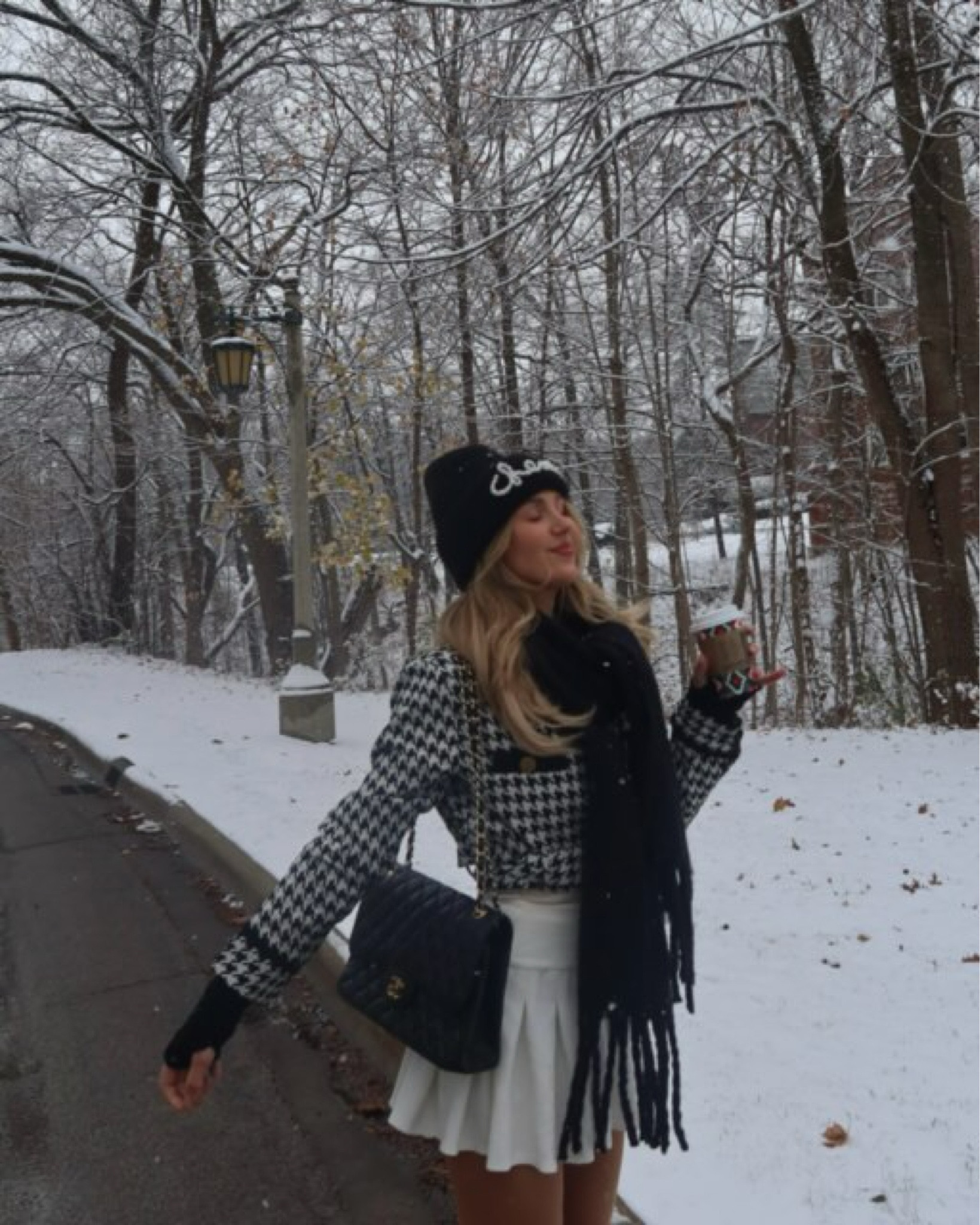 Snow day = photoshoot 🥰🥰 this will be one of my fav winter looks this season- I just love the gingham look and I can’t get enough of these chunky scarfs. 

Winter outfit ideas - holiday outfit inspo - trendy fashion finds - high fashion finds - styling tips 

#LTKHoliday #LTKSeasonal #LTKstyletip