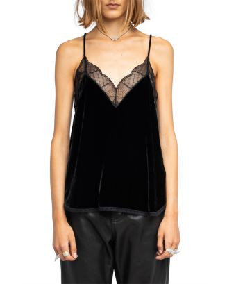 Christy Velvet Camisole | Bloomingdale's (US)