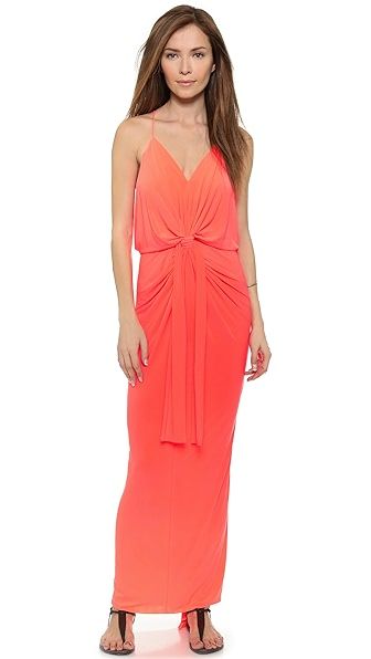 Maxi Dress With Knot Detail | Shopbop