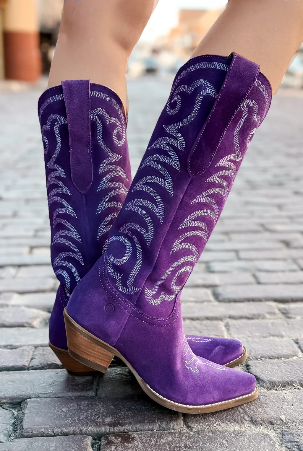Movin' On Boot - Purple 9.5 | Tucker Brown