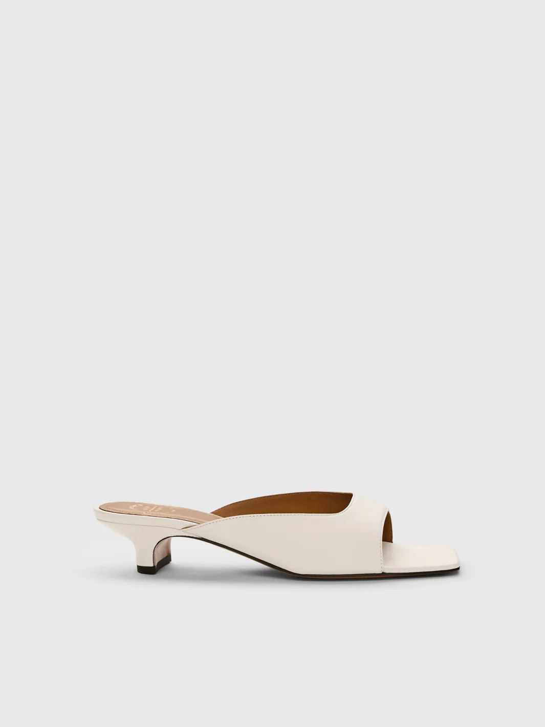 Tavenna Linen Nappa Kitten heels | ATP Atelier | Official Site | ATP Atelier