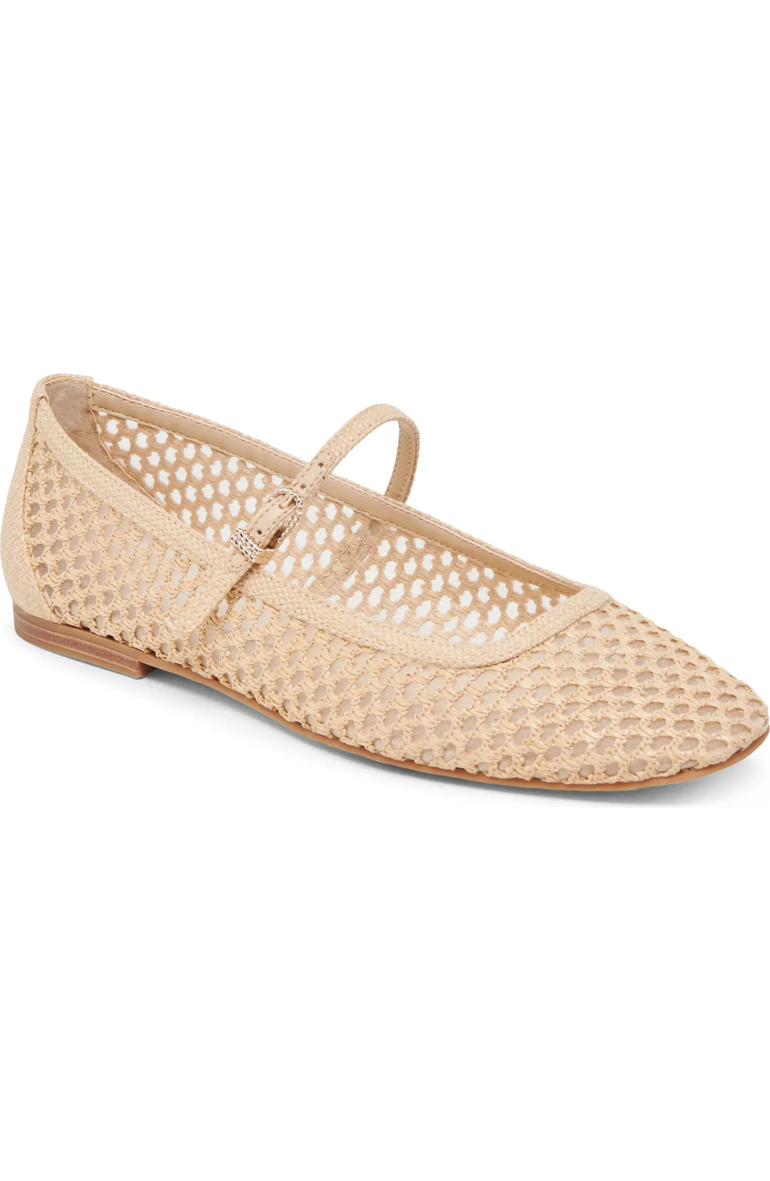 Ansel Crochet Mary Jane Flat (Women) | Nordstrom Rack