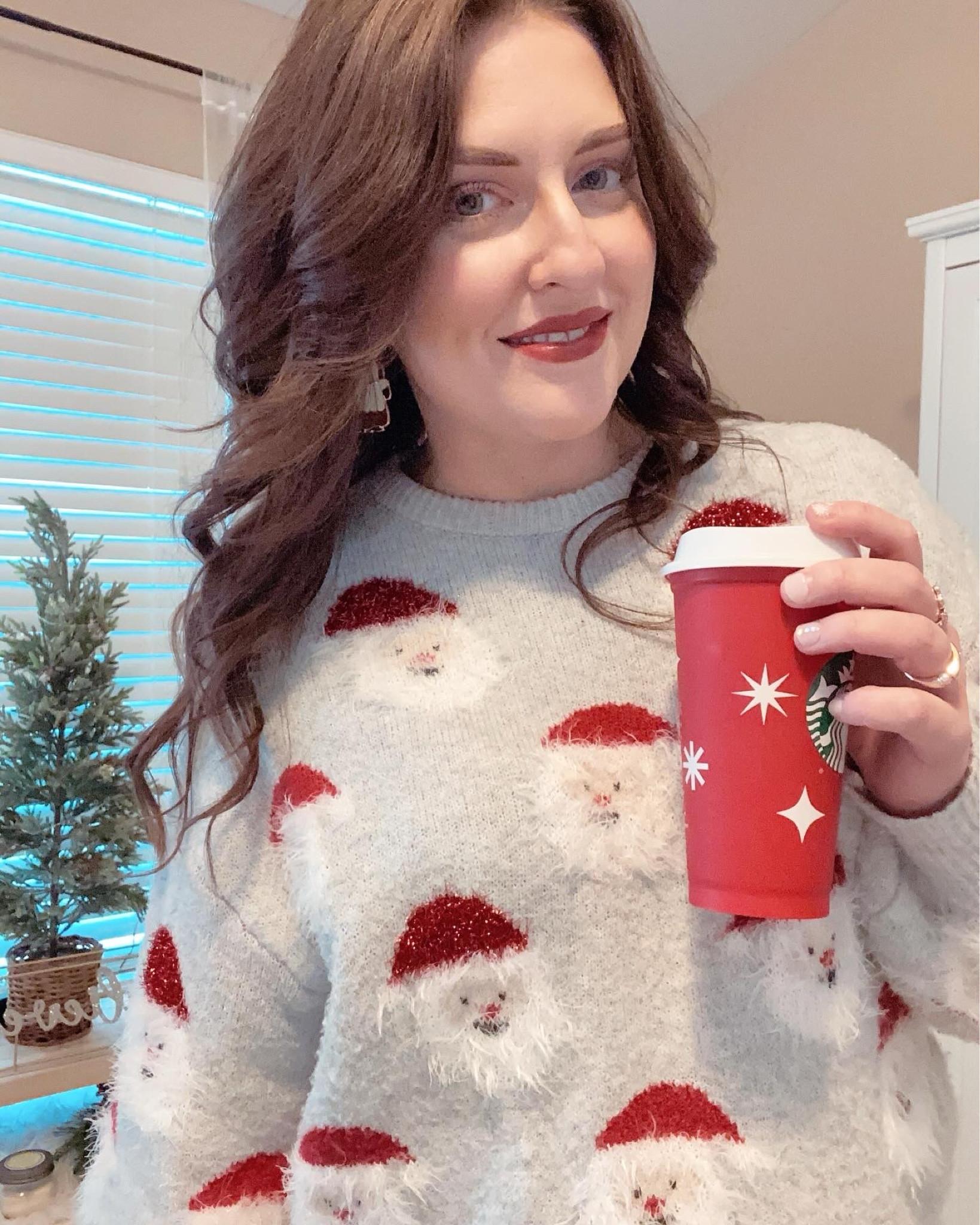 Santa sweater
Santa earrings
Holiday fit
Christmas look
Over 40 style

#LTKmidsize #LTKover40 #LTKHoliday