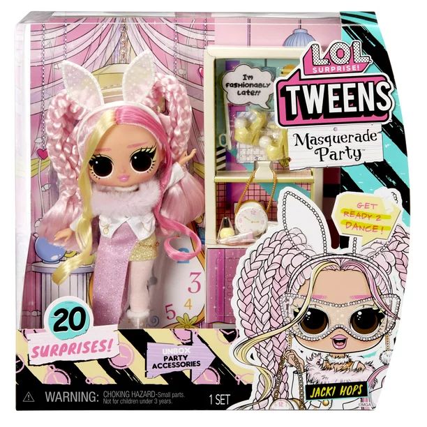 L.O.L. Surprise Tweens Masquerade Party™ Fashion Doll Jacki Hops with 20 Surprises Including Pa... | Walmart (US)