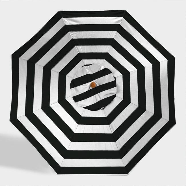 Black Stripe 9 Ft Replacement Umbrella Canopy
							var ensTmplname="Black Stripe 9 Ft Replaceme... | World Market