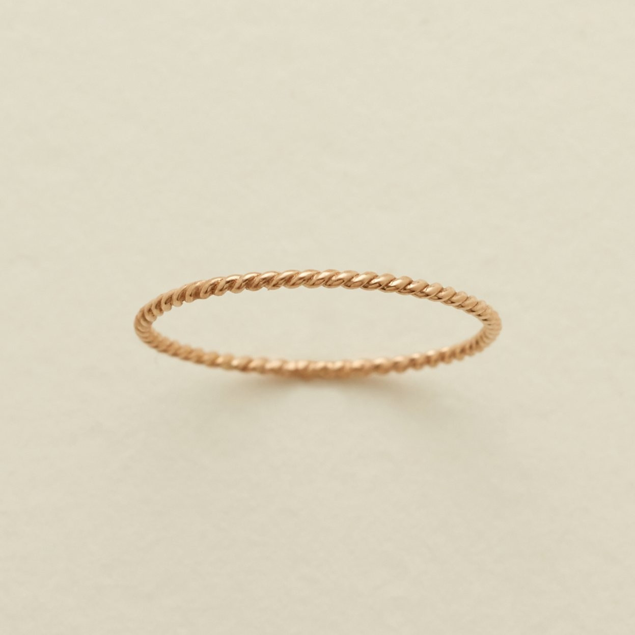 Braided Stacking Ring | Made by Mary (US)