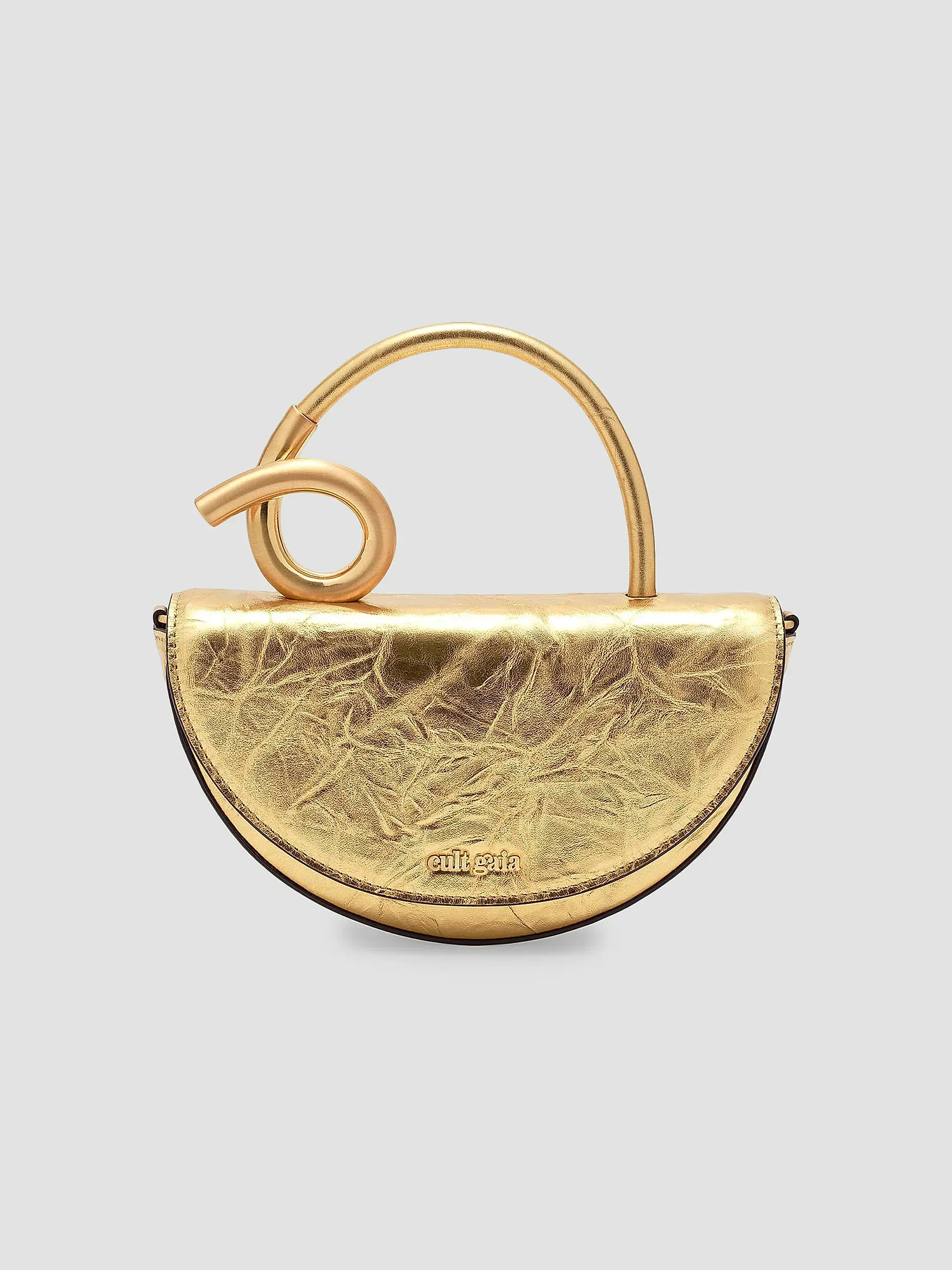 Cult Gaia Azariah Nano Leather Crossbody Bag | Saks Fifth Avenue | Saks Fifth Avenue