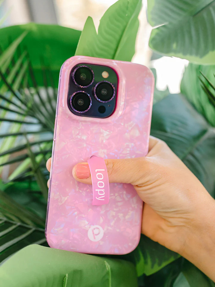 Loopy Cases - Pink Opal Shell | Loopy Cases